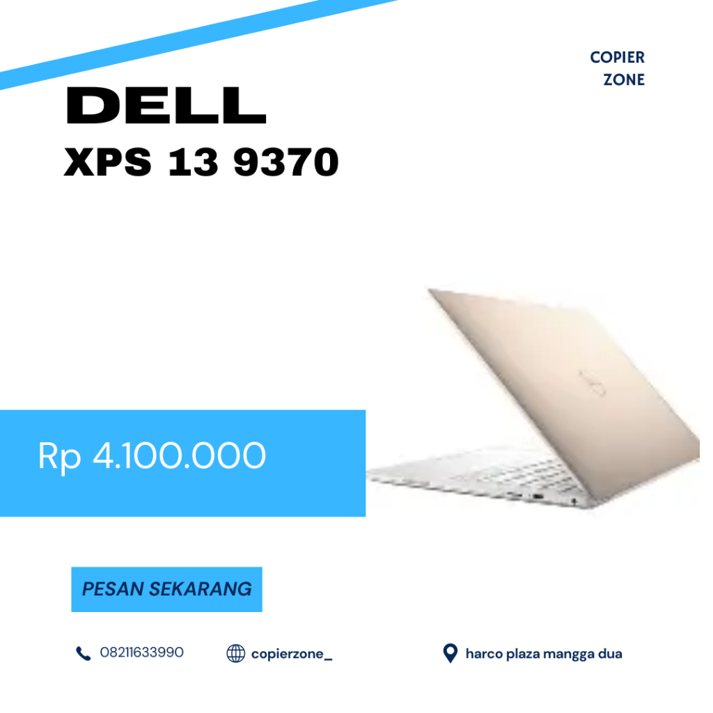 laptop dell XPS 13 9370