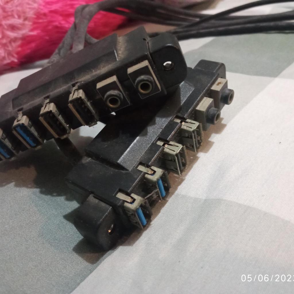Kabel Front Panel USB 3 Audio Jack Sound CPU PC Computer 2 Port