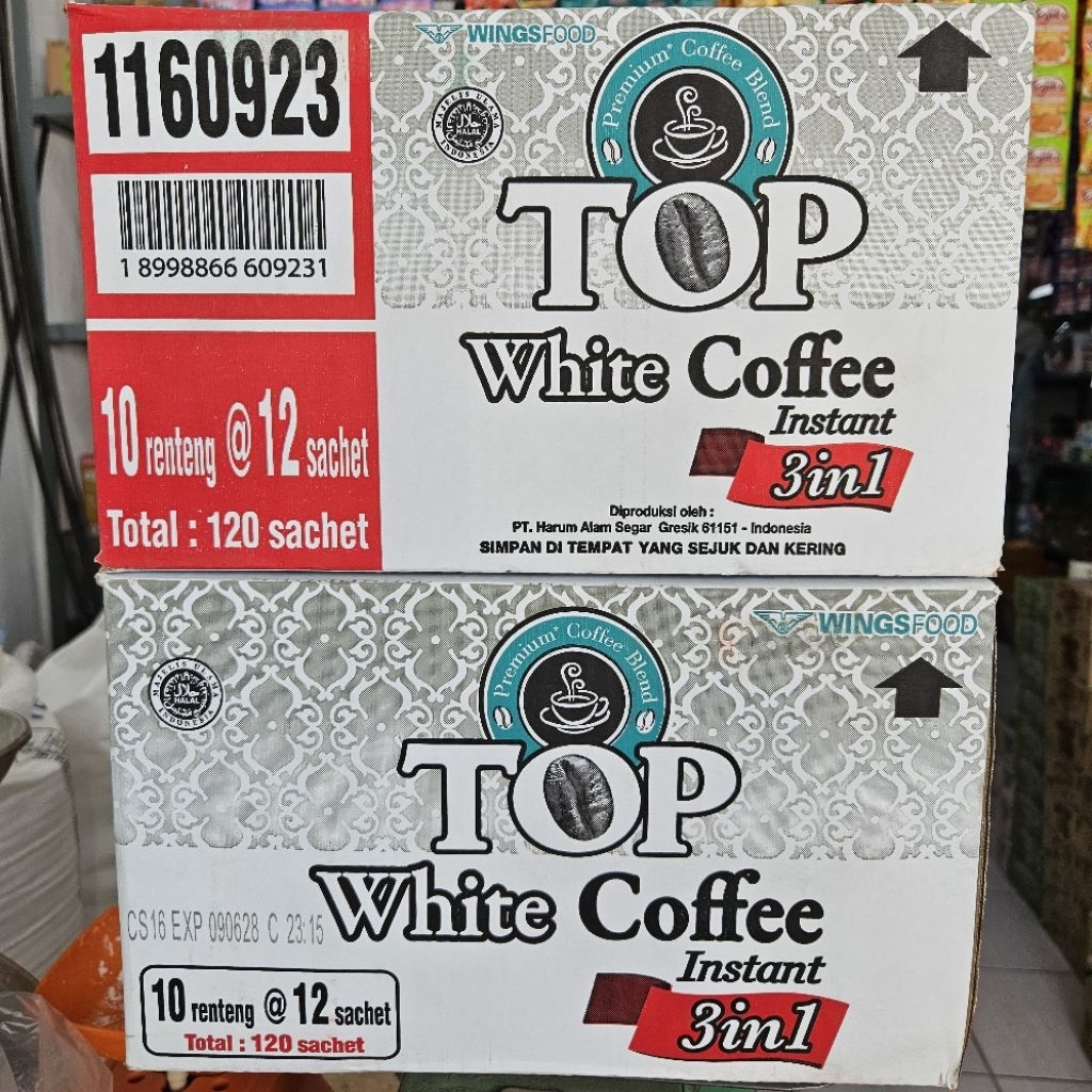 1 Dus Top White Kopi Rencengan