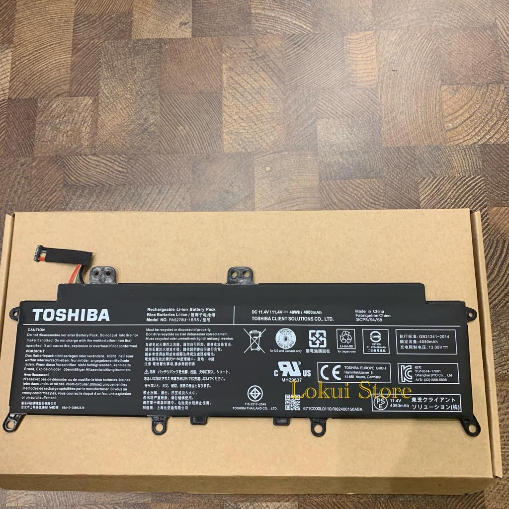 Baterai Toshiba  X30-D X30-E X40-E X40-D PA5278U 1Brs x30-d-13z