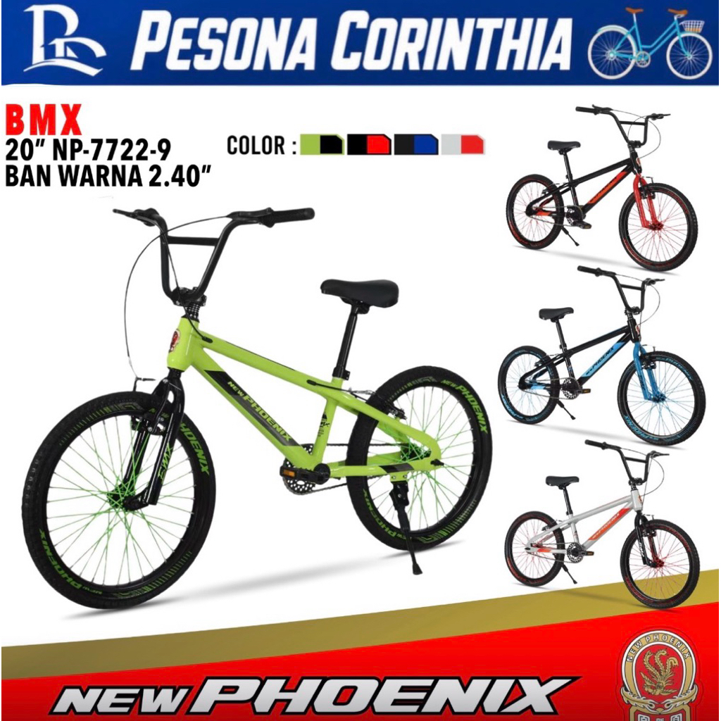 SEPEDA BMX 20” NP-7722-9 ban 2.4
