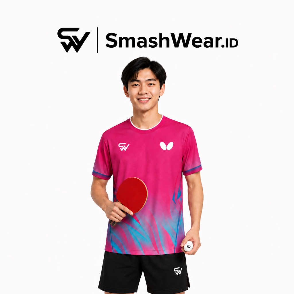 SmashWear.ID - Jersey PingPong Full Printing Custom / Jersey PingPong / Jersey Tenis Meja