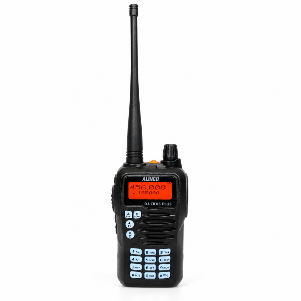 Alinco DJ-CRX5 Plus HT Dual Band VHF UHF 400 5 Watt Type C Original Baru Garansi Resmi 1 Tahun Walki