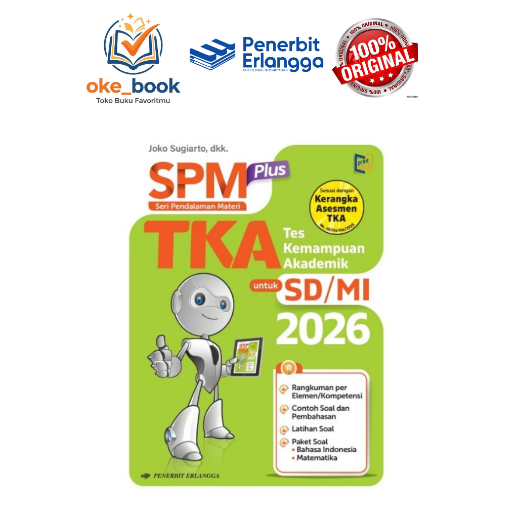ERLANGGA - SPM PLUS TKA 2026 SD/MI