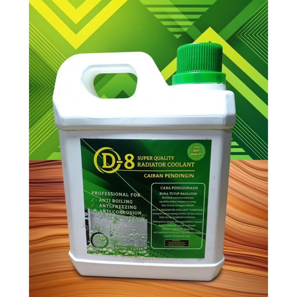 RADIATOR COOLANT D-8 5 PCS Cairan pendingin radiator motor,mobil