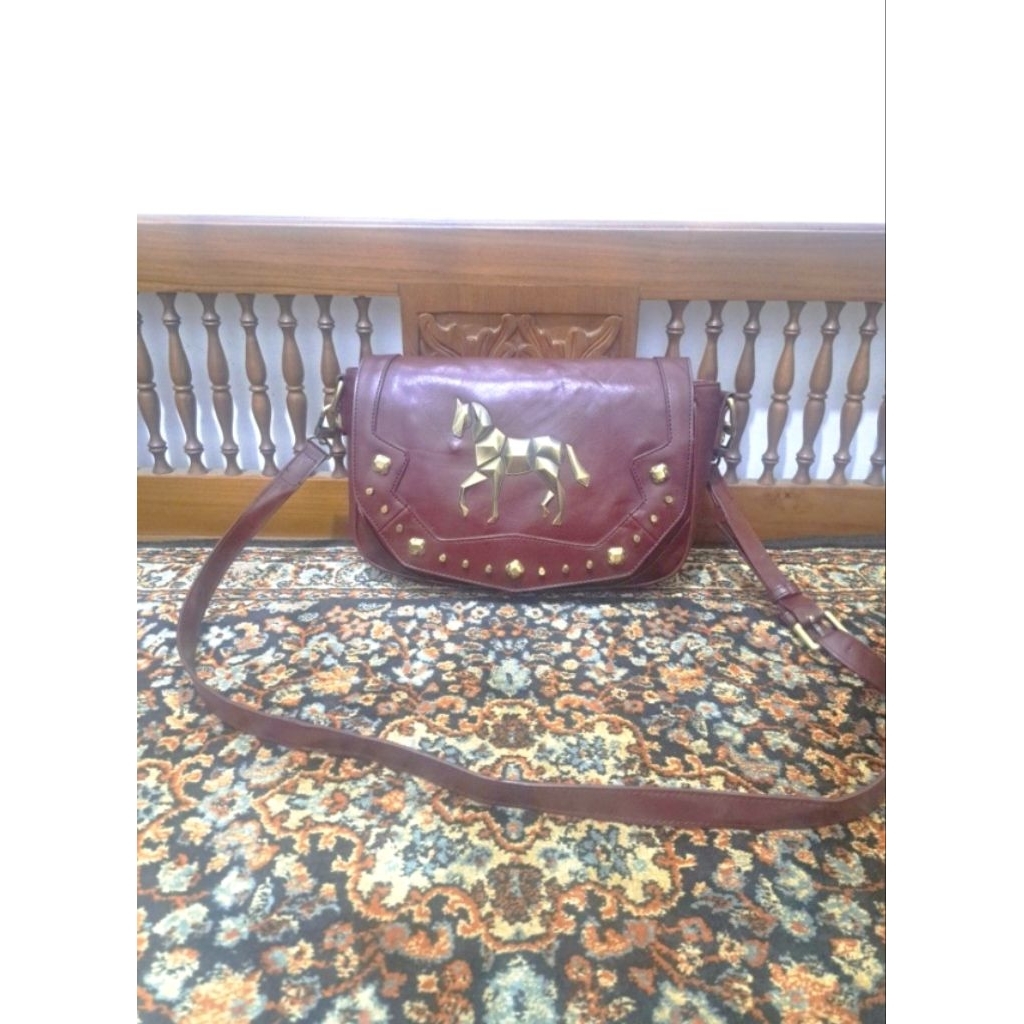 Tas sling bag lapalette cupcake