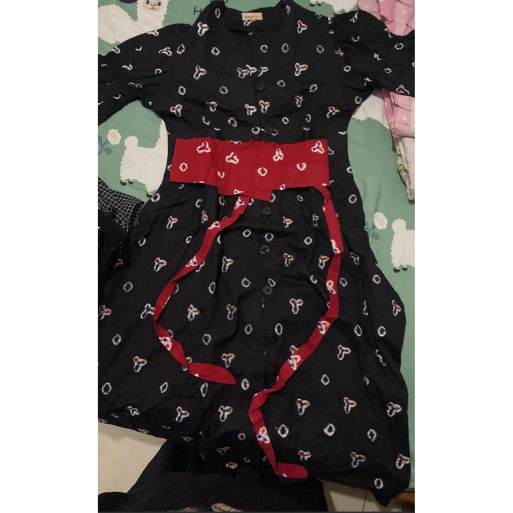 dress jumputan