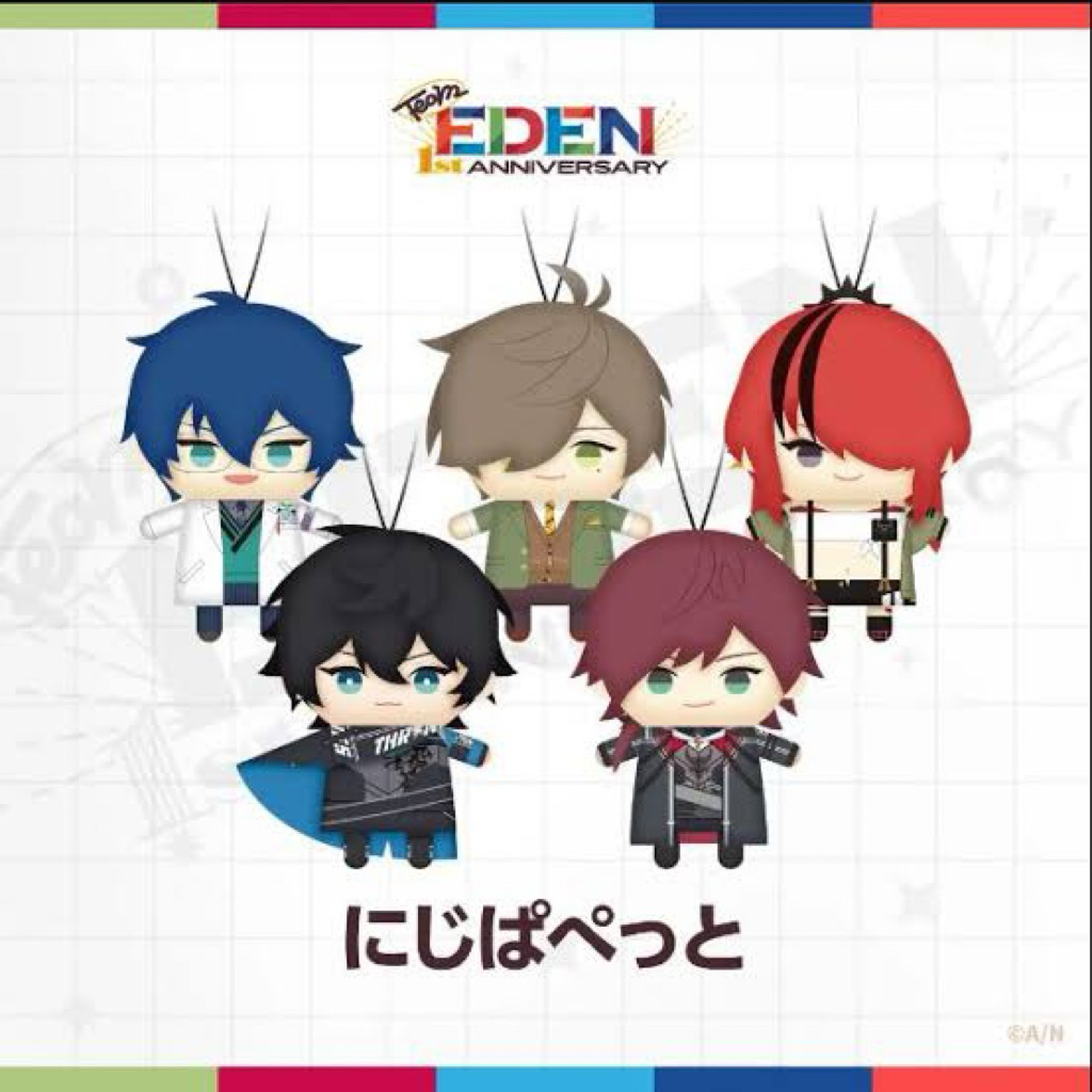 Nijisanji Puppet Edengumi Pape NIJIPUPE JP Lauren Iroas Lain Patterson Leos Vincent Oliver Evans