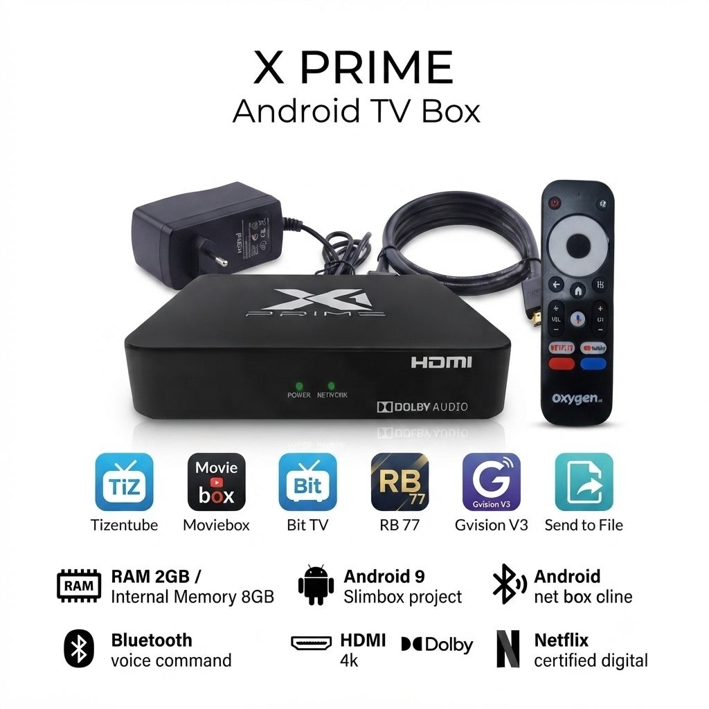 STB X PRIME I AMLOGIC S905X2 SLIMBOX PROJECT SIAP PAKE