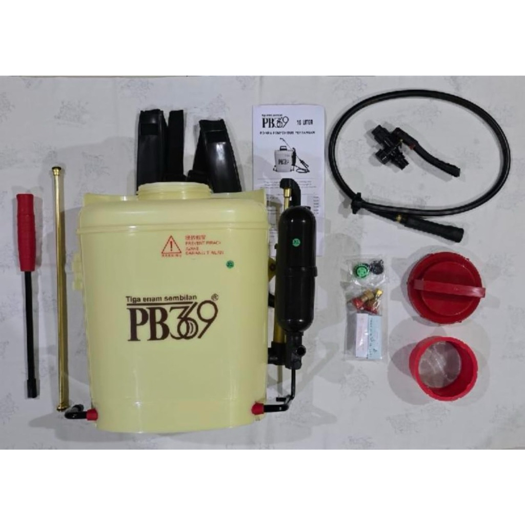 PB 369 Malaysia Tangki Sprayer Manual 16 Liter Original