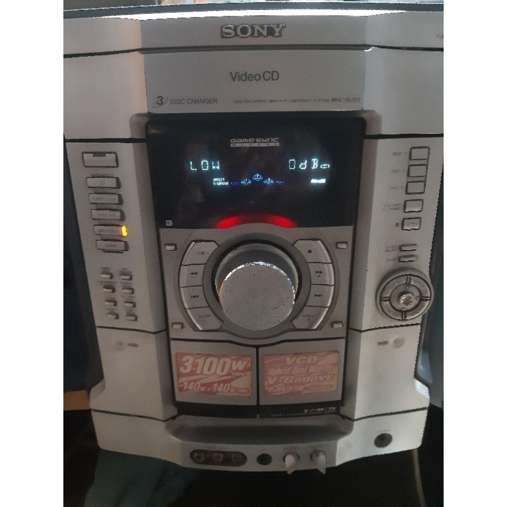 Compo sony HCD RV50 3100 PMPO