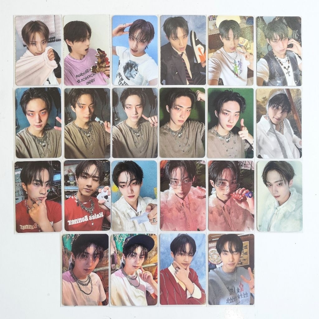 (Ready Stock) Official Photocard P1Harmony Yoon Keeho Choi Jiung