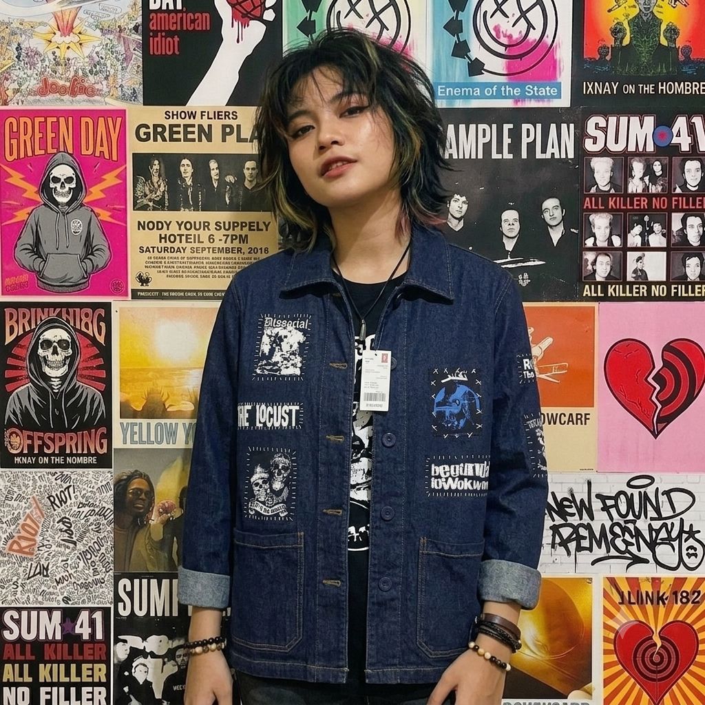 jaket punk custom