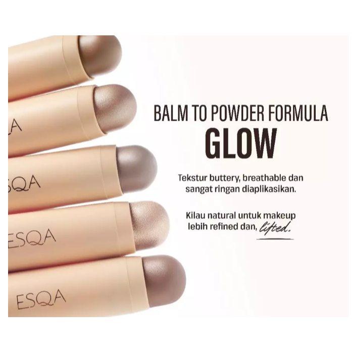 ESQA BITTY BALM STICK HIGHLIGHTER EXP: 01/29