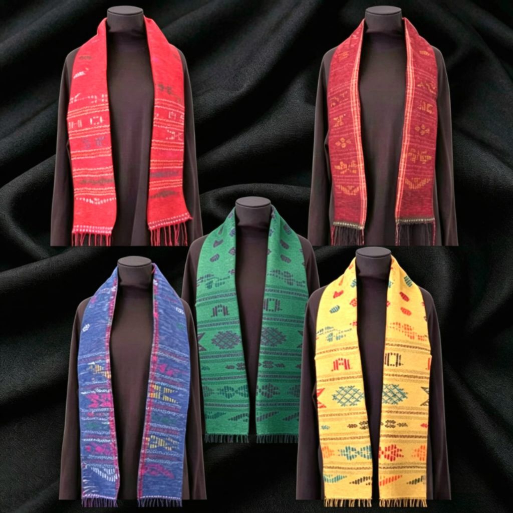 Selendang Syal Ulos Batak Sadum