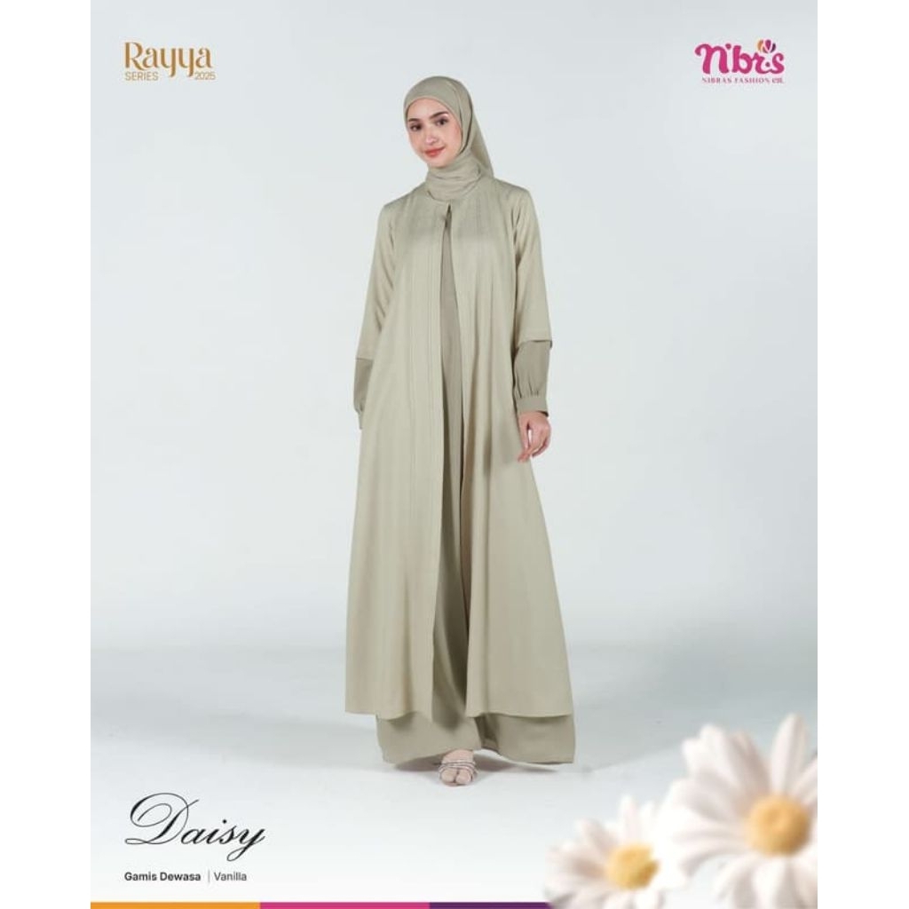 BAJU GAMIS BRANDED / BAJU GAMIS PALING LARIS / BAJU GAMIS NIBRAS DAISY
