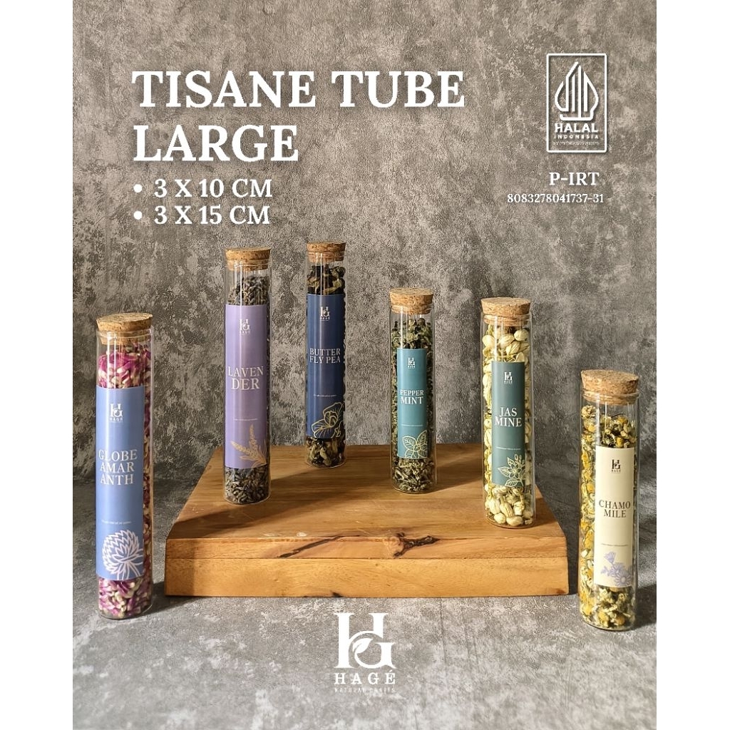 Teh Bunga Tube Large/ Souvenir Teh Bunga Tabung