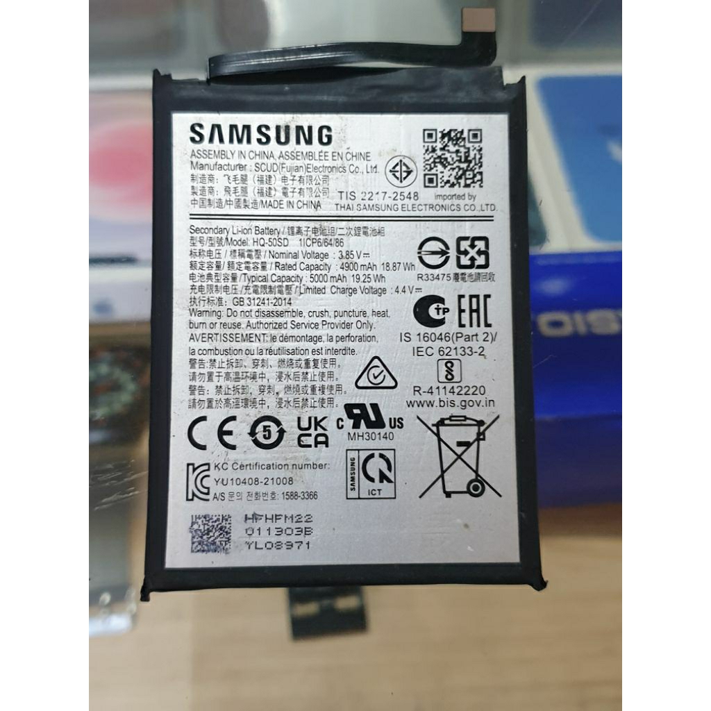 Baterai samsung A03/A03s/A02s HQ 50SD ori copotan