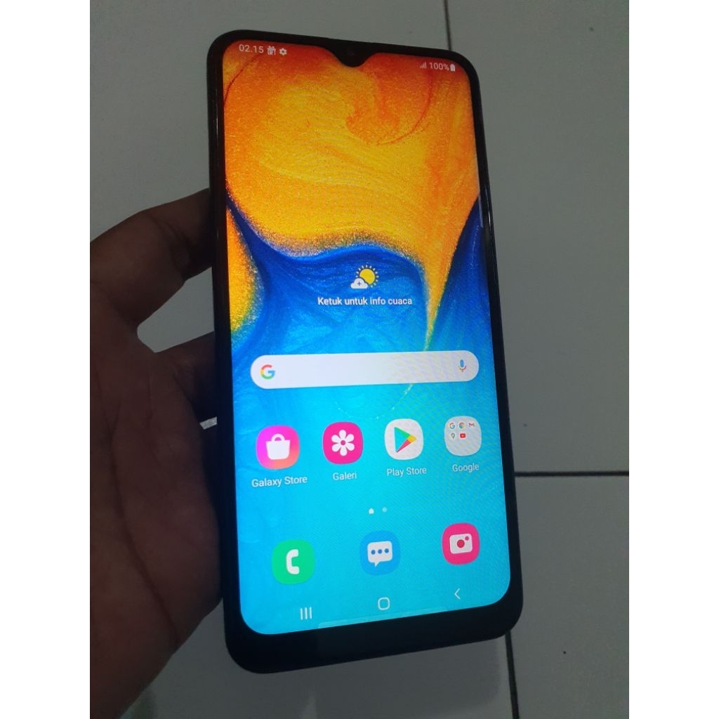 SAMSUNG A20 RAM 3/32 SECOND