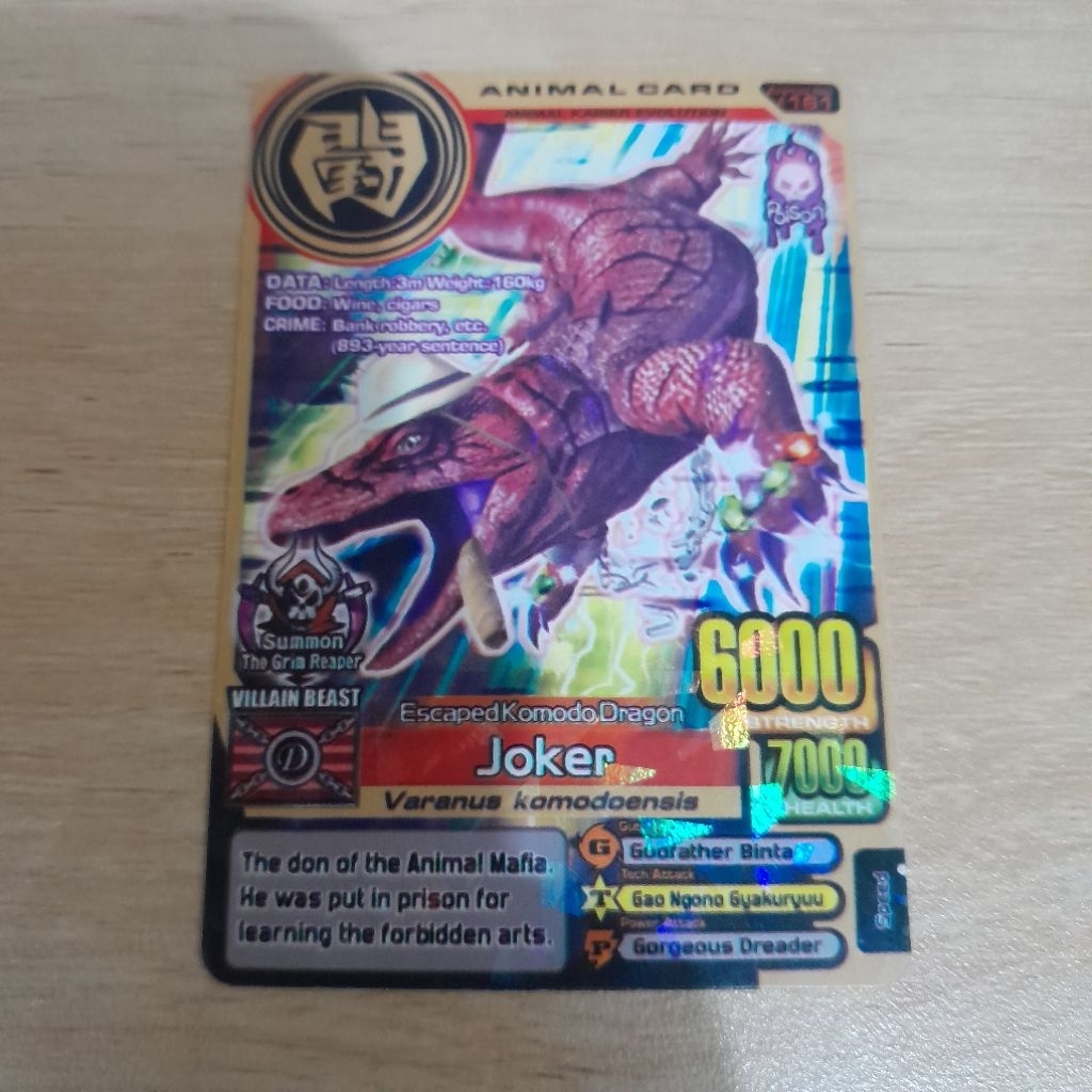 Kartu Animal Kaiser Joker KW