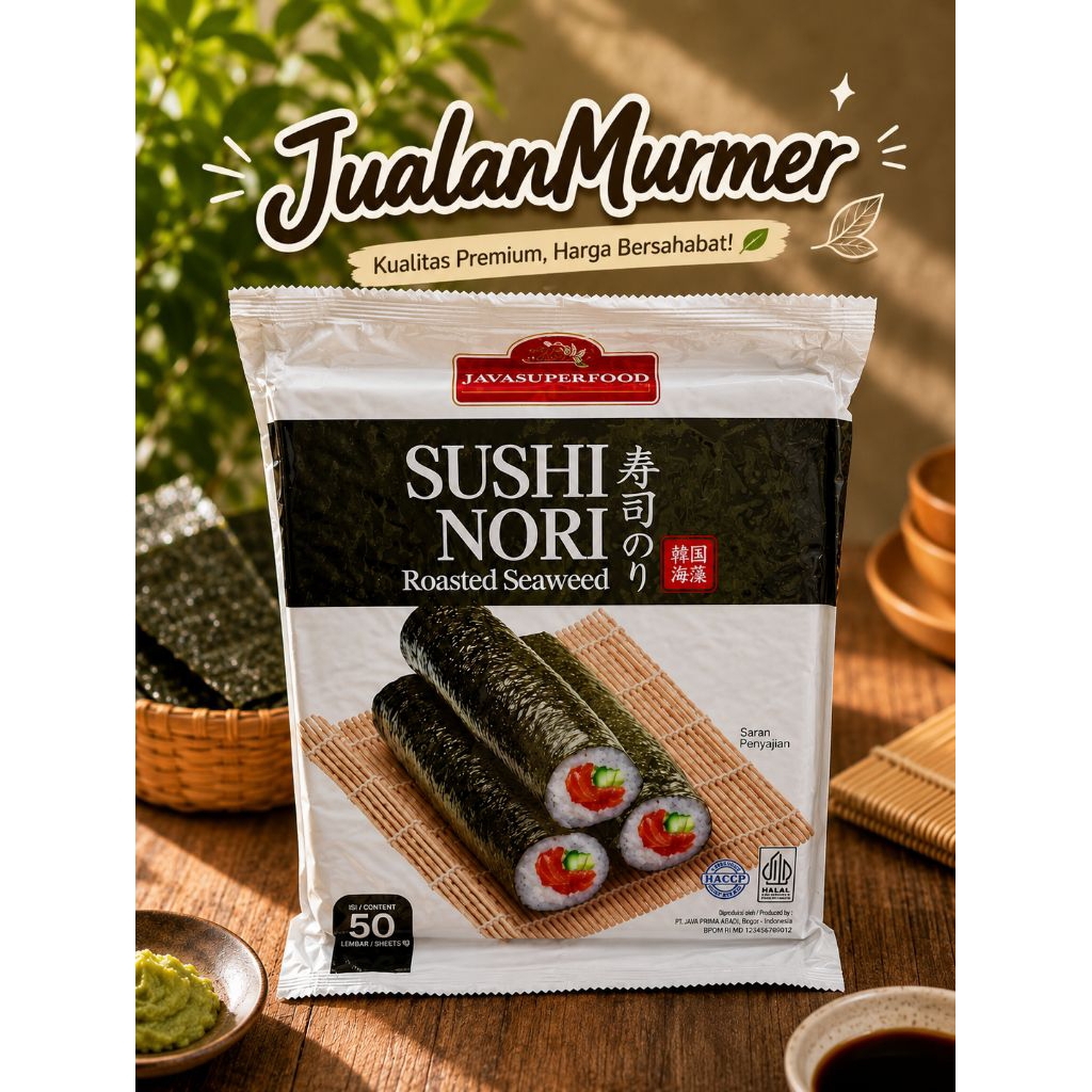 Java Sushi Nori 50 Lembar