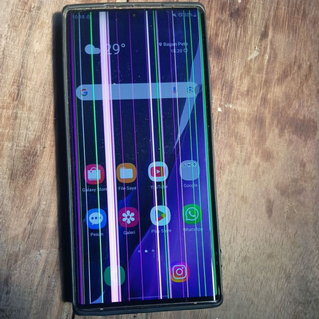 mesin note 20 ultra sinyal bulat