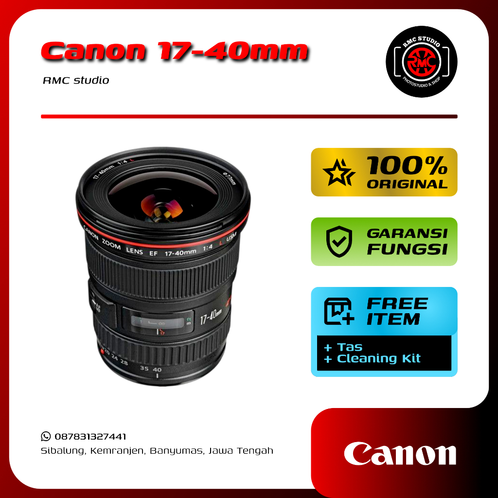 Canon 17-40mm usm mulus