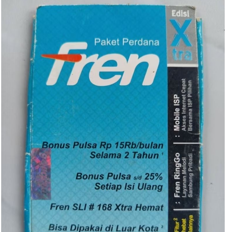 Kartu Perdana Cantik Legendaris Fren Smartfren 0888*5*5**3
