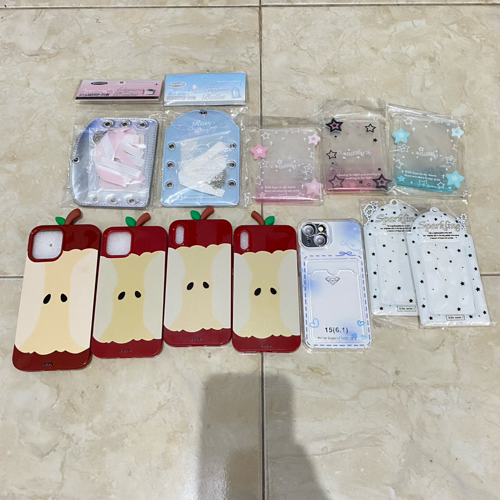 PHOTOCARD HOLDER PC KPOP / IPHONE CASE LUCU APEL