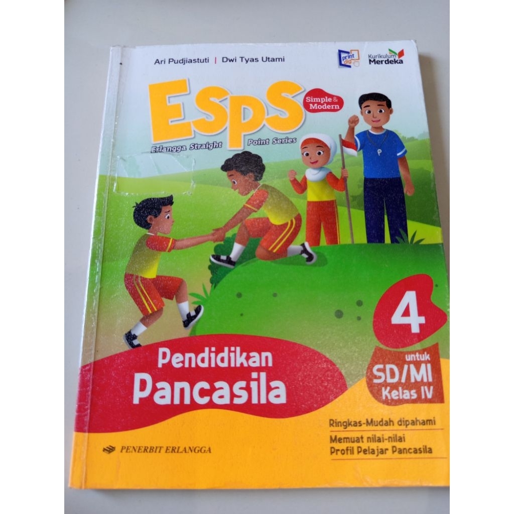 ESPS PPKn kelas 4 preloved