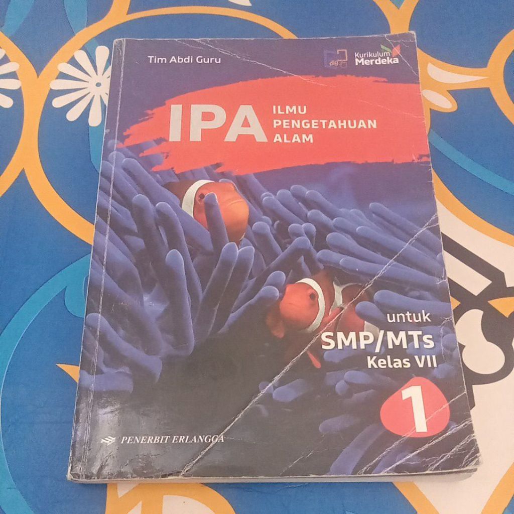 IPA KELAS 1 SMP KURIKULUM MERDEKA ERLANGGA