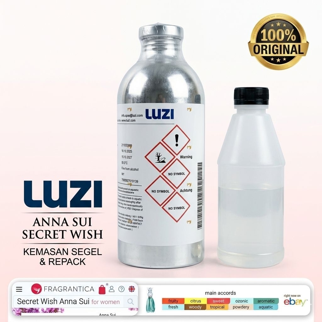 LUZI / TOP SECRET / KEMASAN SEGEL DAN REPACK/ BIBIT MURNI 100%