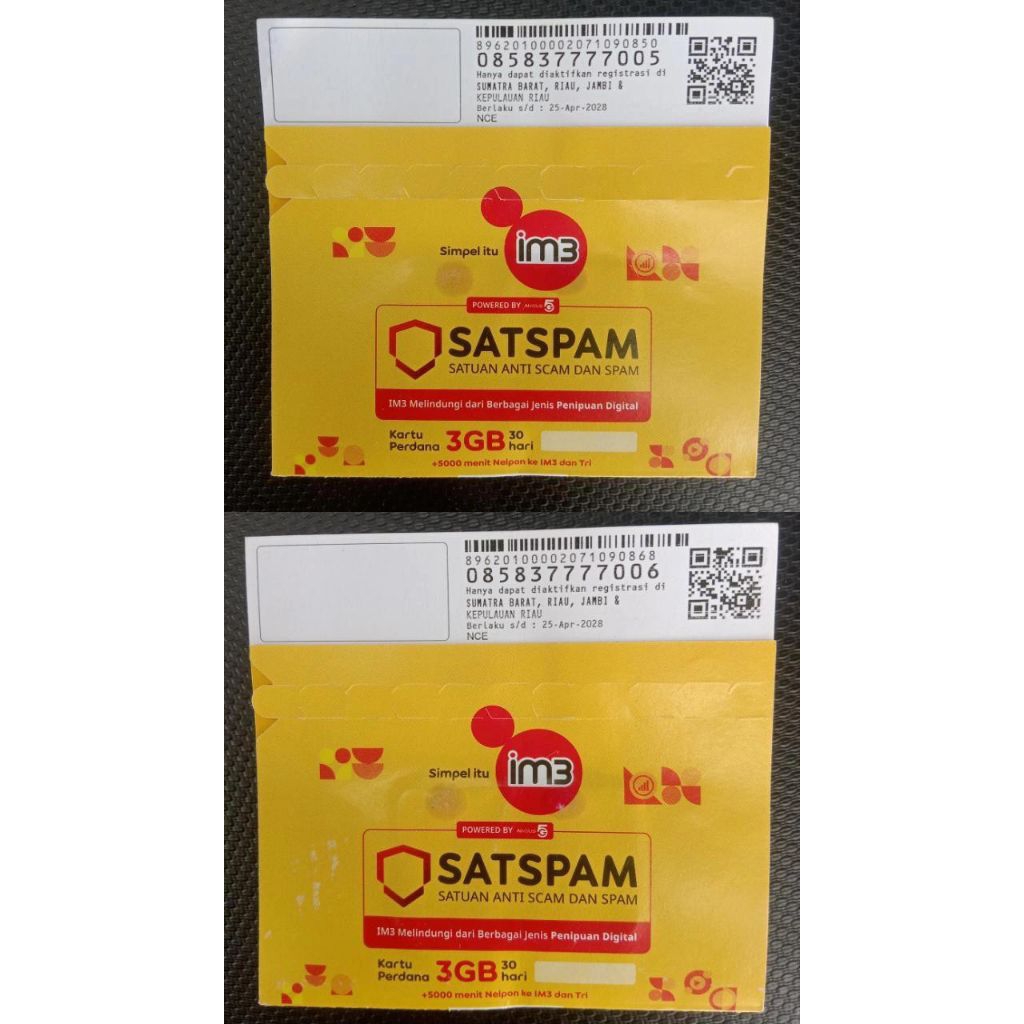 NO CANTIK INDOSAT