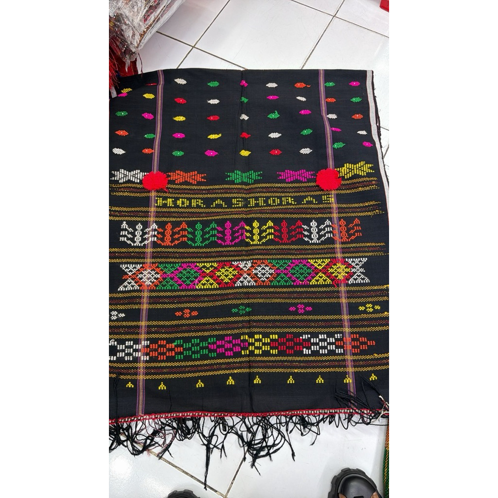 ulos Sadum hitam klasik ulos sadum etnik