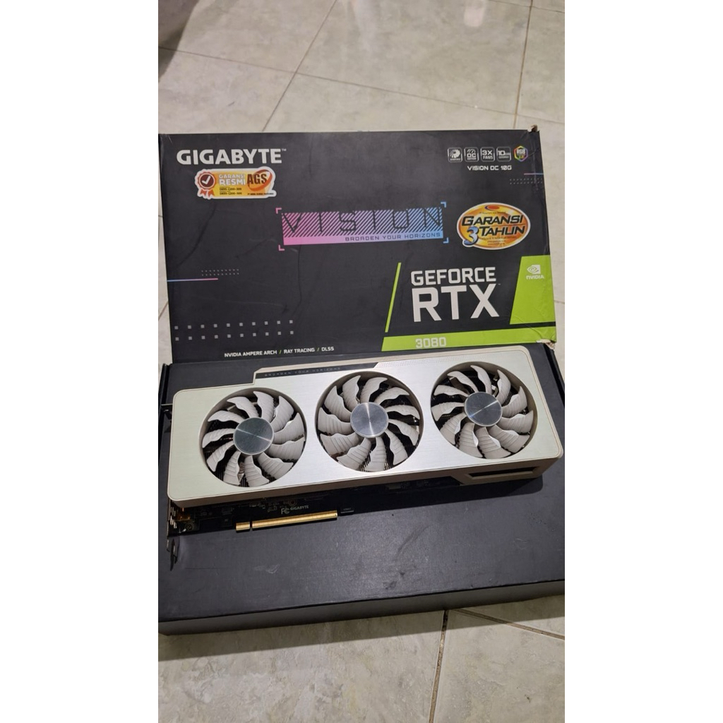 Geforce RTX 3080 vision oc 10G