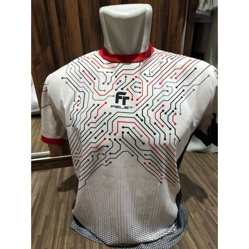 Kaos Baju Badminton Felet Original