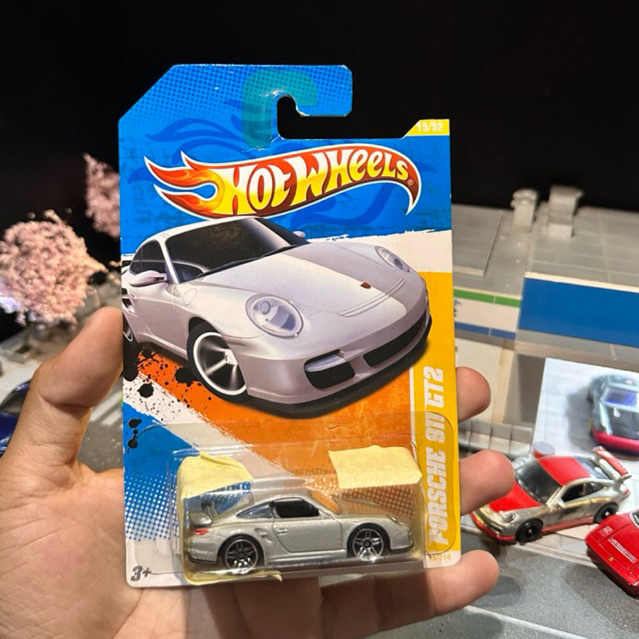 Hotwheels Porsche 911 GT2 Grey Rare