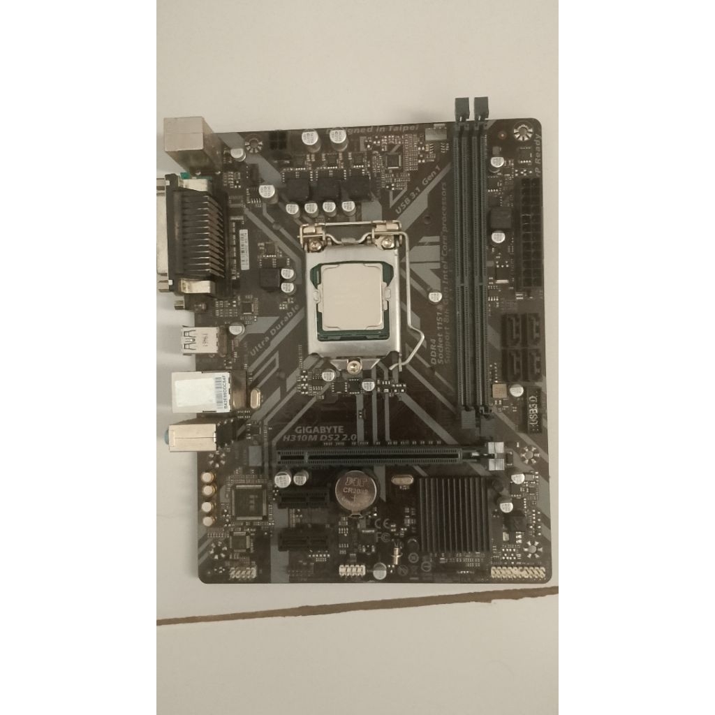 Paketan Motherboard Gigabyte H310M + Core i3 9100F