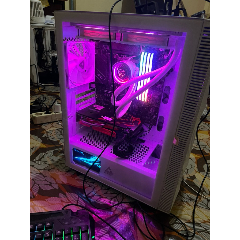 Pc Gaming Bekas B760M ddr 4 | i7 gen 14f | Ram 128gb 32x4  | SSD 1tb | gtx 1650