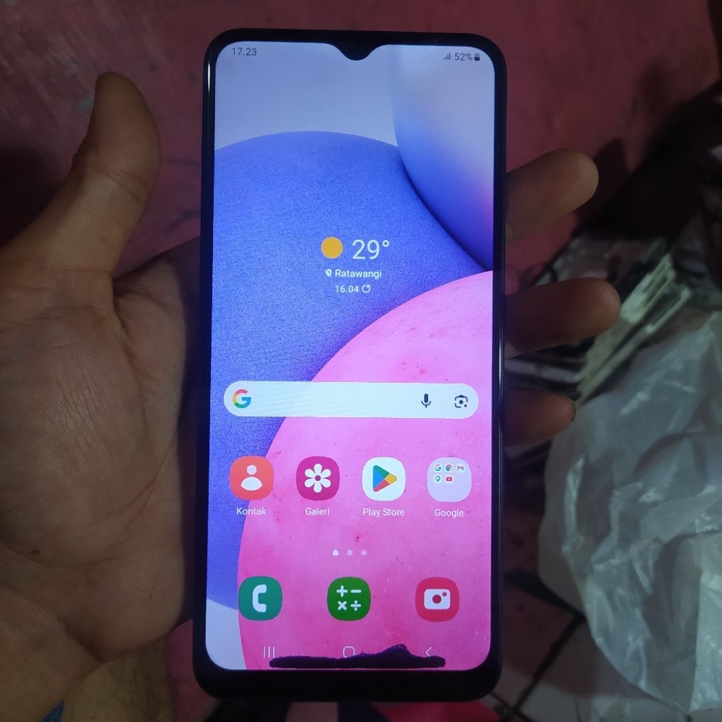 lcd frame samsung a03s original copotan