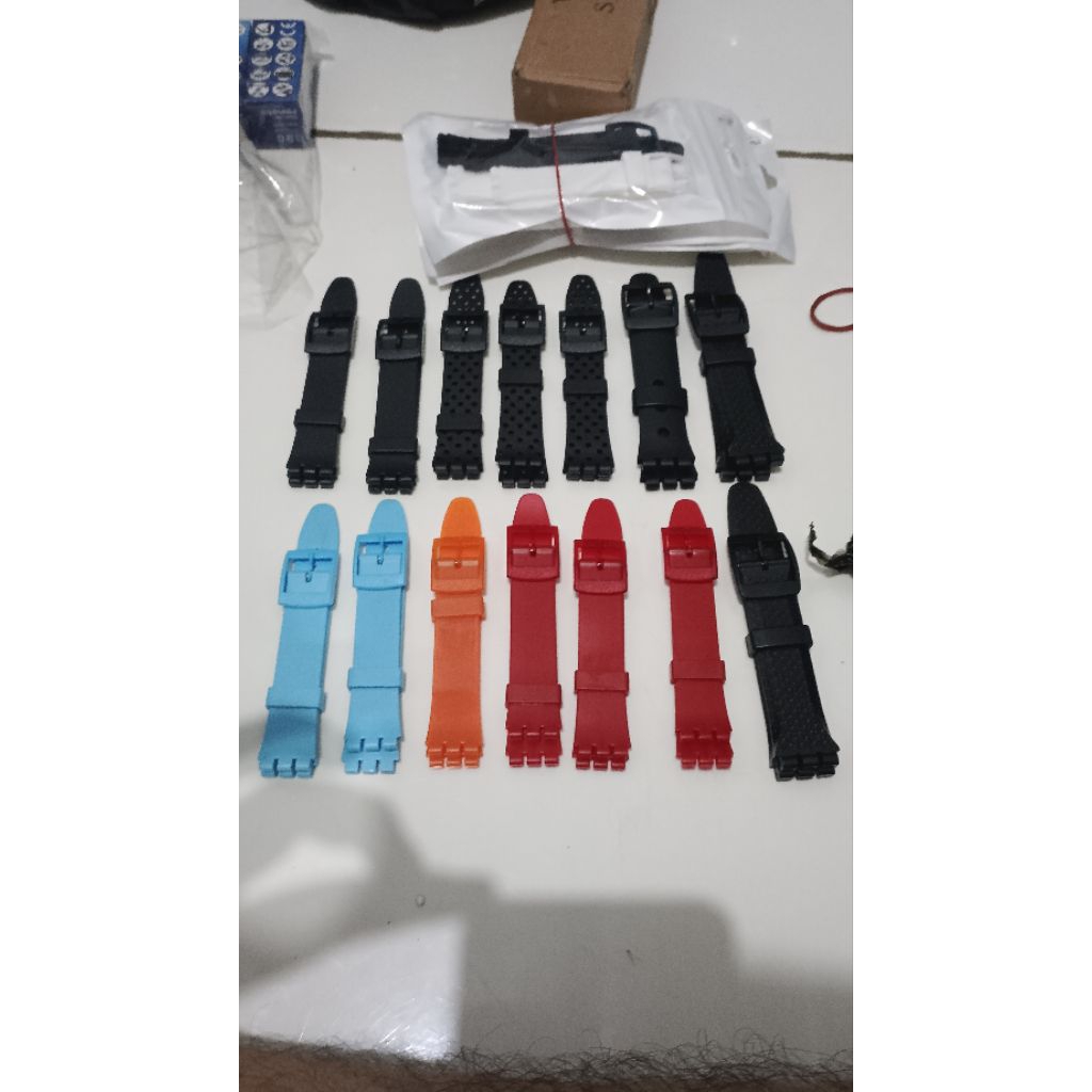 Strap Jam Swatch Ukuran 17mm & 19mm