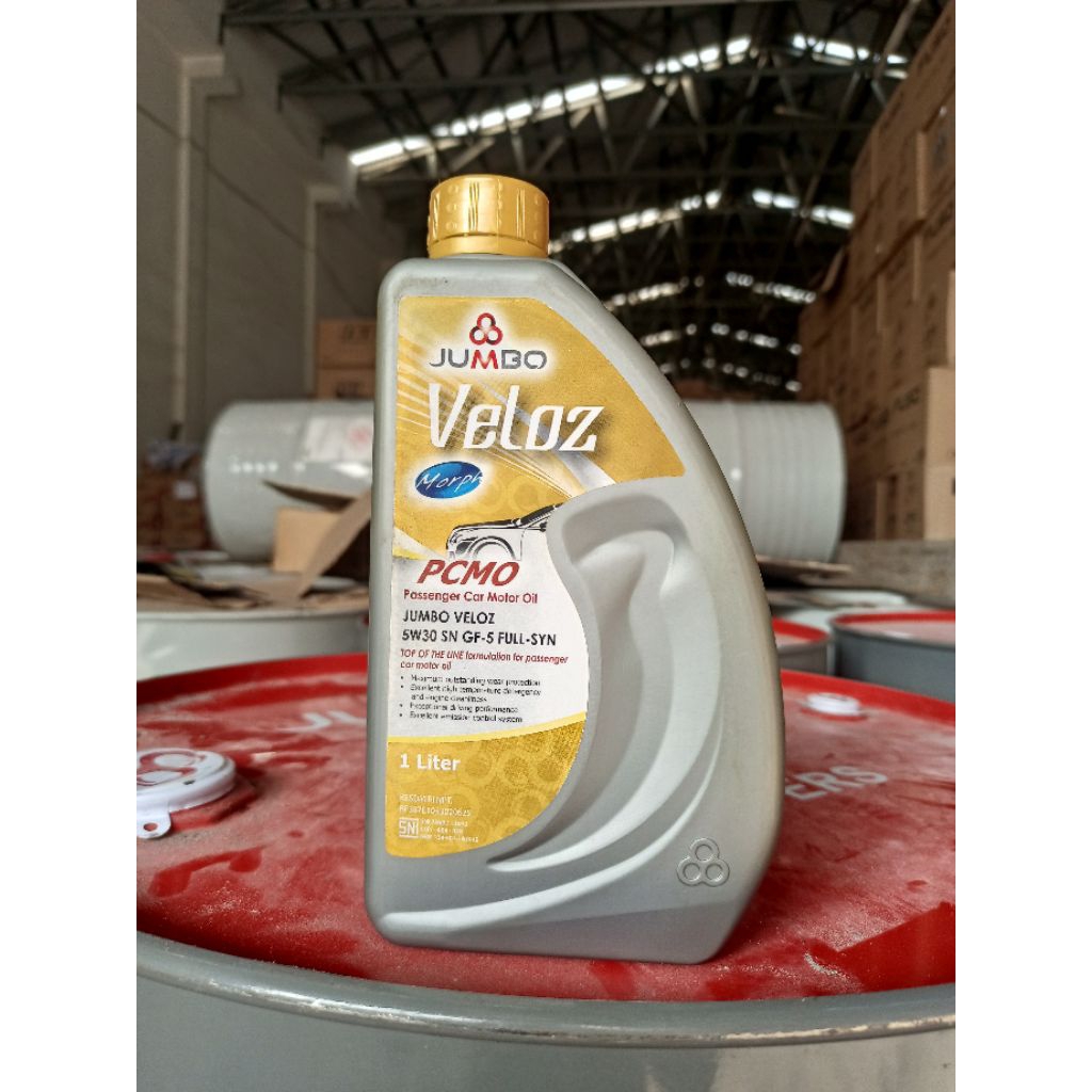 oli mobil bensin jumbo veloz 5w30 full syn