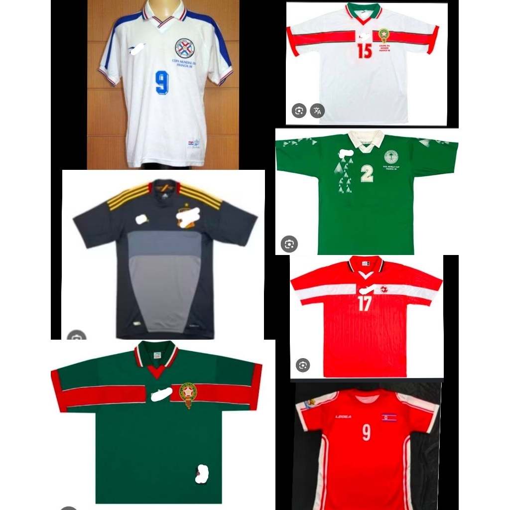 Jersey Korut 2010 Printing/Jersey Kiper Spanyol 2012/Jersey GK Spain 2012/Jersey Saudi Arabia 1998 A