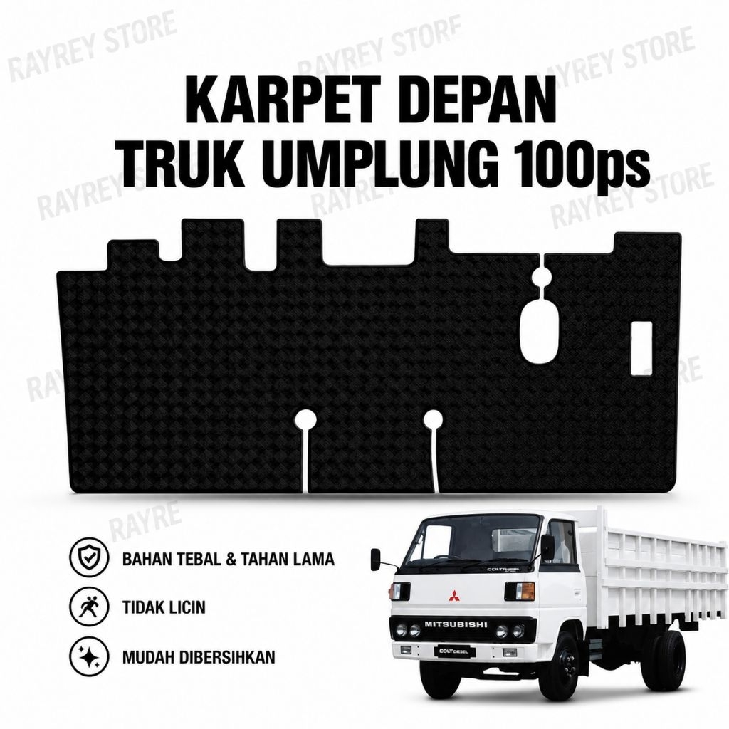 KARPET TRUK UMPLUNG PS100 ALAS KAKI KABIN TRUK PS 100