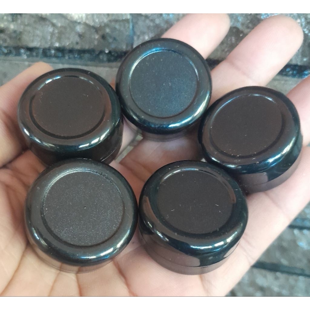 pot krim PS 5 gram warna hitam/ pot krim salep/ pot krim balsem