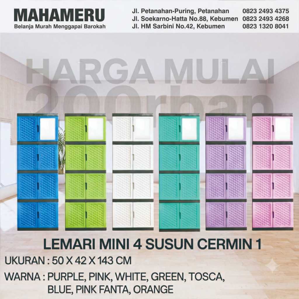 Lemari Plastik FAWSLINE Super Murah