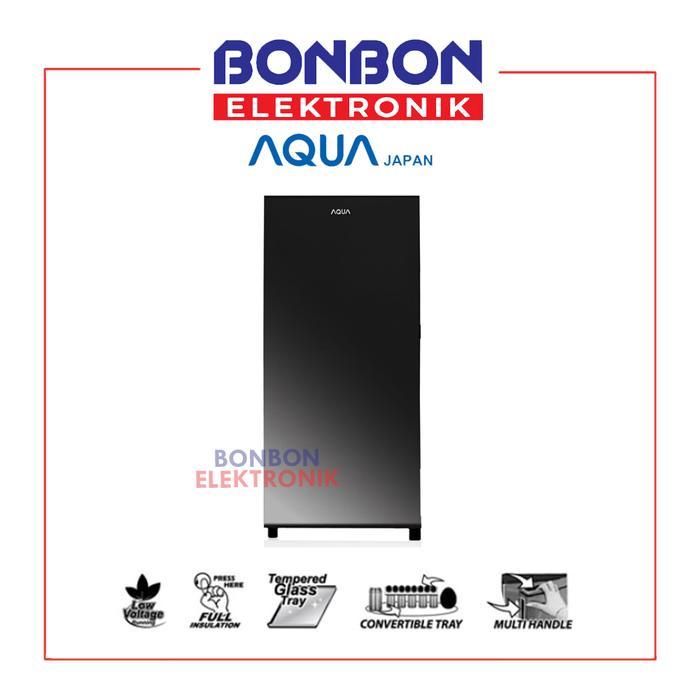Kiss - Aqua Kulkas 1 Pintu Aqr-D181(Ds) / Aqr-D181Ds / Aqrd 181