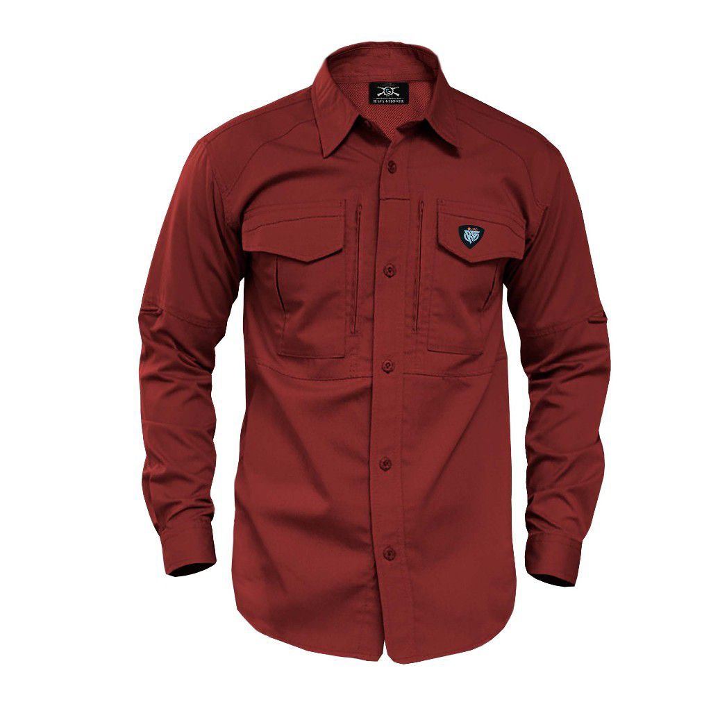 Kemeja Tactical M-TAC Original Pernusa Lengan Panjang pria