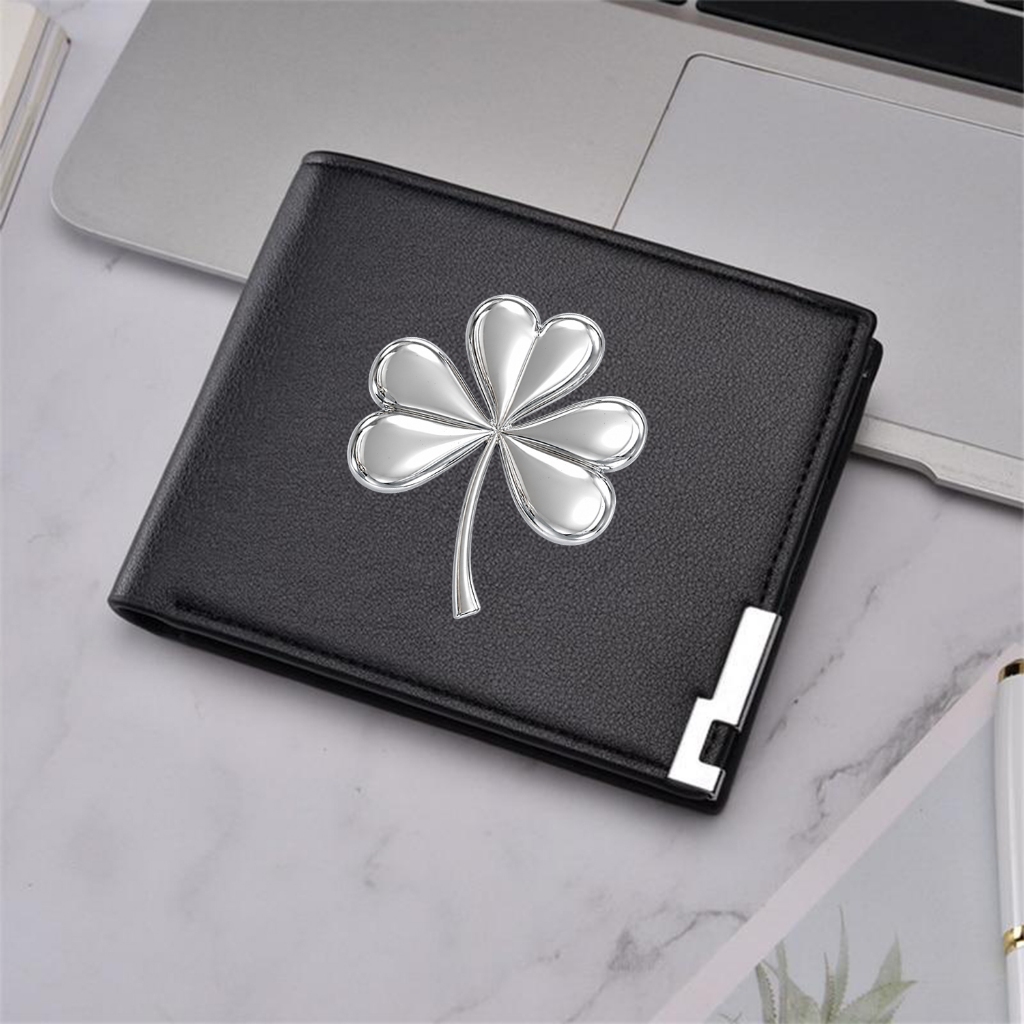 Goodness - Dompet Gambar Element Silver Y2K Dompet wallet import Leather Pu Dompet Lipat Pria - EY4