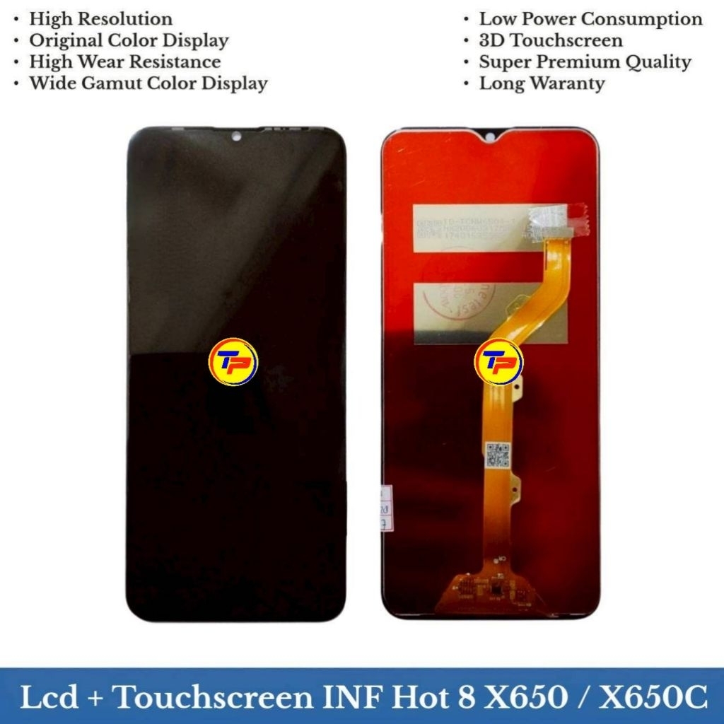 Lcd + Touchscreen Infinix Hot 8 X650 / X650C